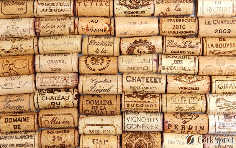 Used Wine Corks - French Wines