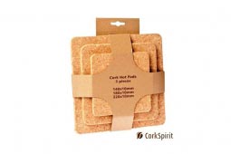 Cork Hot Pad / Cork Trivet / Hot Pot Stands - Set of 3