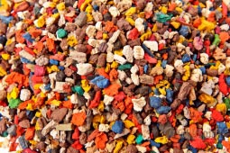 Multicolor Cork Grain Cork Powder Cork Dust Cork Granules
