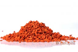 Orange Cork Grain Cork Powder Cork Dust Cork Granules
