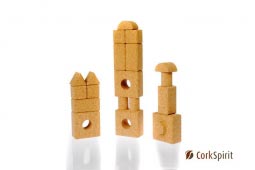 Natural Cork Toy Cork Brick - Eco friendly