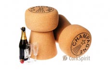 Champagne Cork Stool